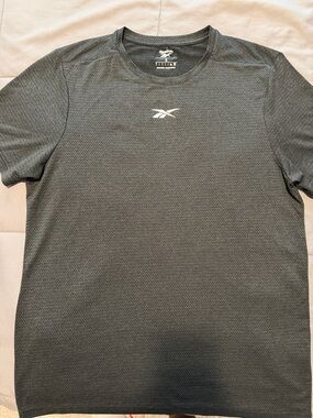 Reebok Gray Heather Performance Crew Tee